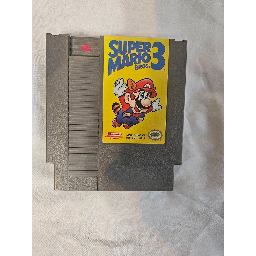 Super Mario Bros. 3 (Nintendo Entertainment System Nes, 1990) Working